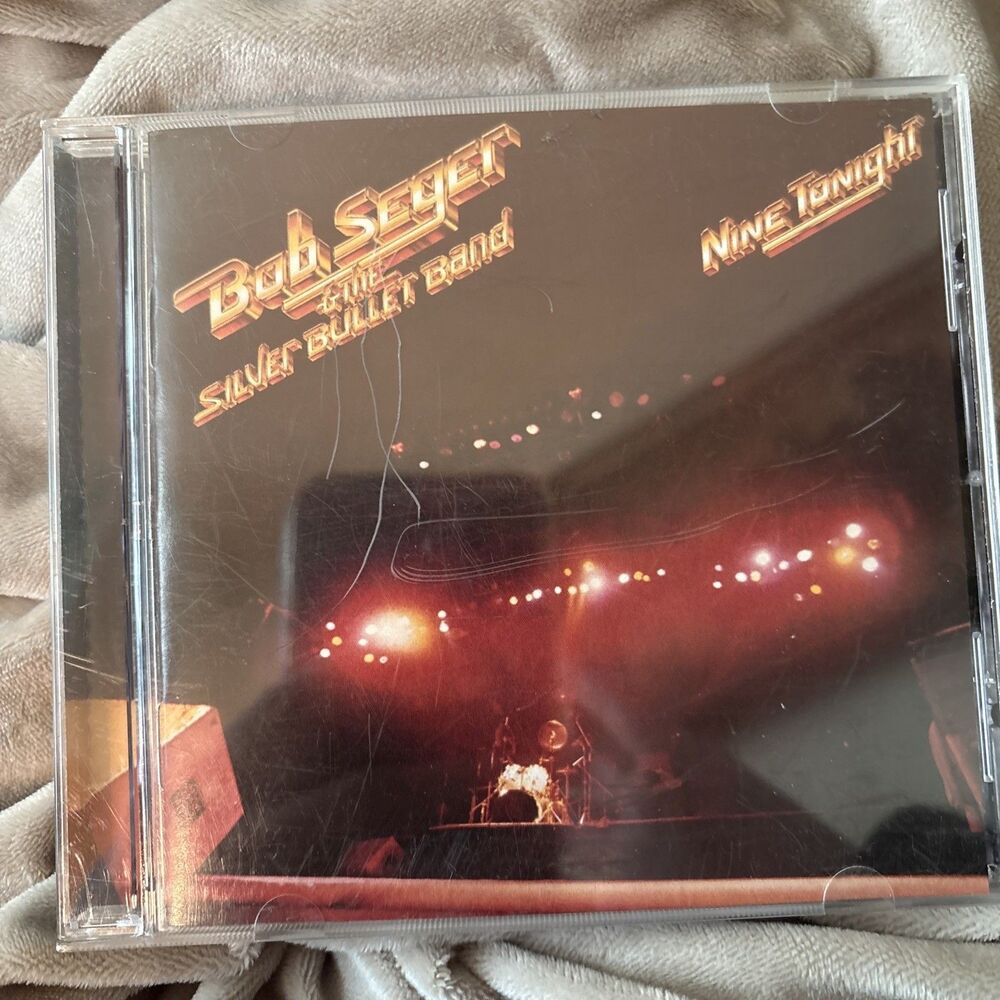 Bob Seger  - Nine Tonight With Bonus Track.Live In Detroit And Boston Vg Cd